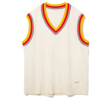 Жилет оверсайз унисекс Cornell в сумке, молочно-белый