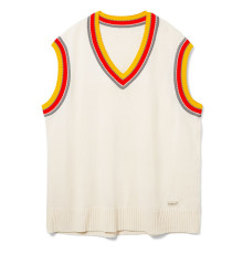 Жилет оверсайз унисекс Cornell в сумке, молочно-белый