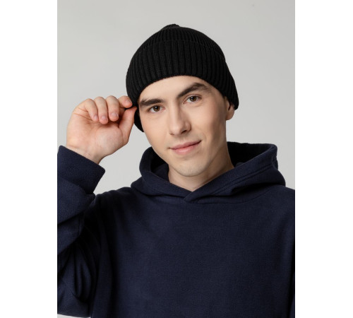 Шапка Hinge, черная