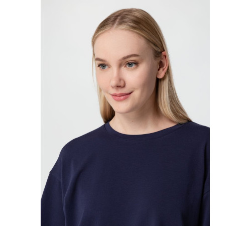 Футболка унисекс оверсайз Street Vibes, темно-синяя