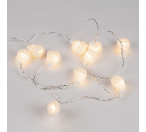 Гирлянда Cosy Poms, белая