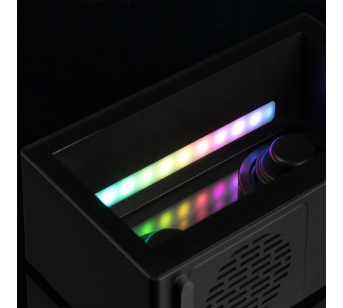 Bluetooth-колонка со светомузыкой Sensofonic, черная