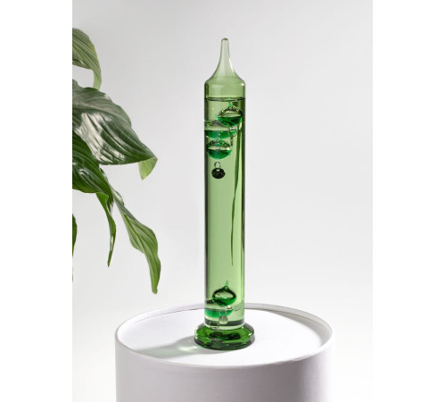 Термометр стеклянный «Галилео», зеленый