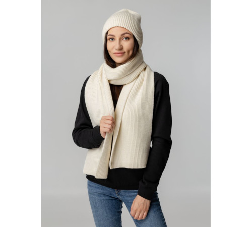 Шарф Tommi, молочно-белый (ванильный)