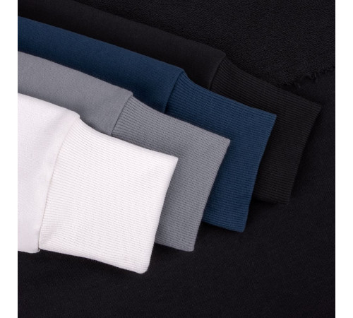 Свитшот оверсайз унисекс Vozduh, светло-серый