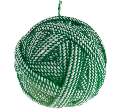 Свеча Kniteam, клубок, зеленый