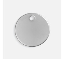 Шильдик металлический Alfa Sirkel, серебристый