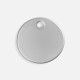 Шильдик металлический Alfa Sirkel, серебристый