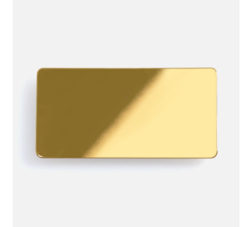 Значок Sanga Matto, золотистый глянцевый