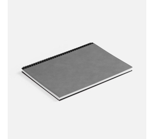 Ежедневник Notera Maxi, недатированный, серый