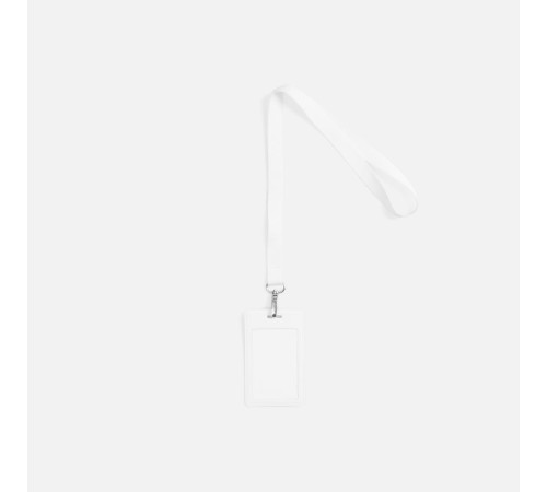 Лента для бейджа Pin, белая