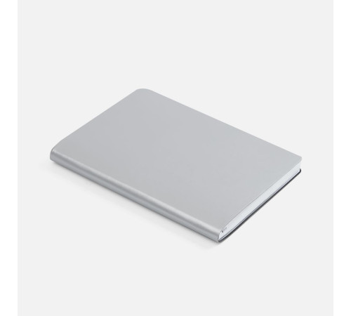 Ежедневник Nebraska Flex, недатированный, серебристый