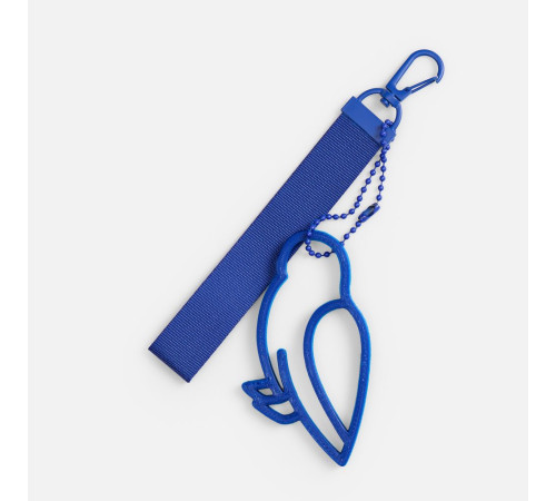 Подвеска «Сова», 3D-печать, синяя