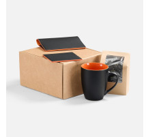 Набор Multimo Tea, черный с оранжевым