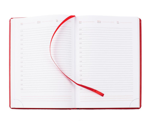 Ежедневник Prizma, недатированный, красный