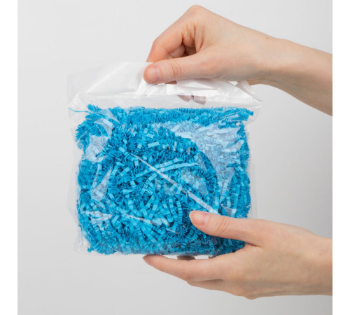 Бумажный наполнитель Chip, светло-синий