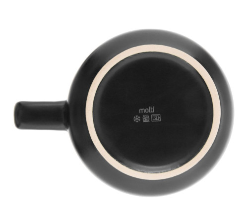 Чашка Jumbo, ver.2, матовая, черная