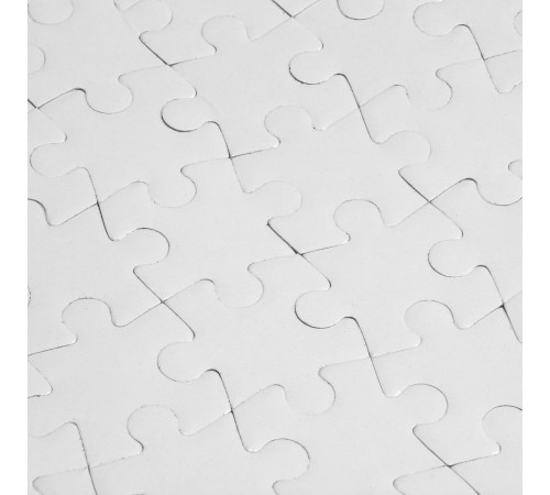 Пазл для сублимационной печати Stamper, белый