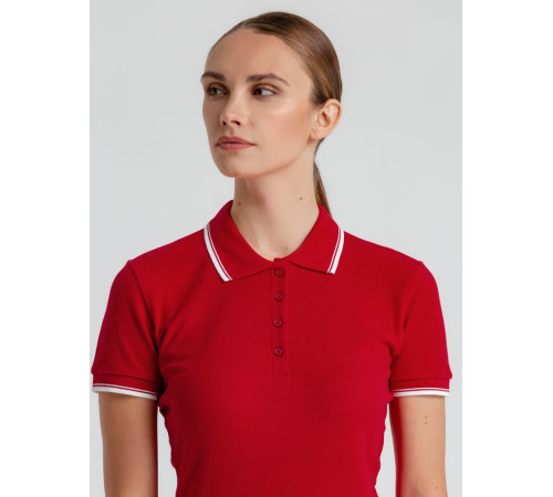 Рубашка поло женская Practice Women 270, белая с темно-синим