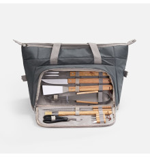 Набор для барбекю Grillmoor, темно-серый (графит)