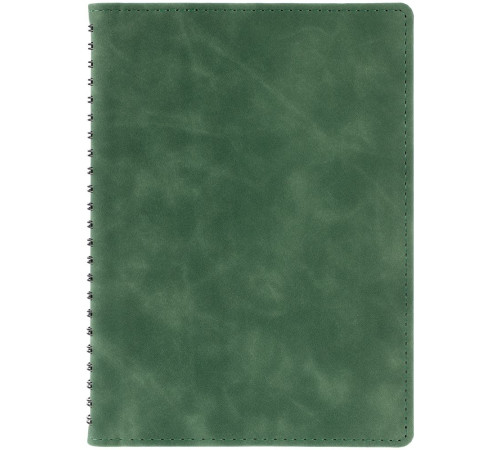Ежедневник Spring Urban на заказ, недатированный, зеленый