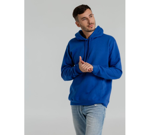 Толстовка с капюшоном Snake II ярко-синяя