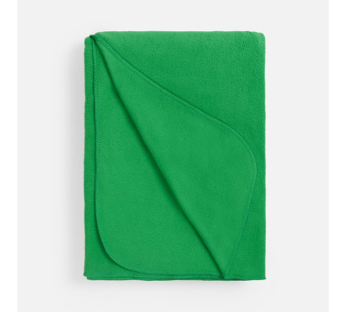 Флисовый плед Warm&Peace, зеленый