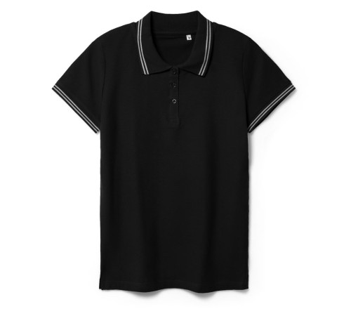 Рубашка поло женская Virma Stripes Lady, черная