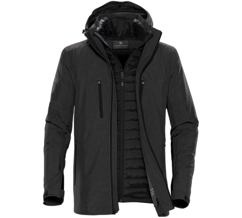 Куртка-трансформер мужская Matrix, серая с черным