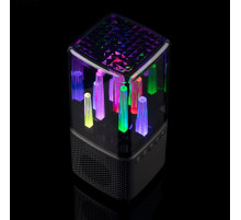 Беспроводная колонка с подсветкой citySound, черная