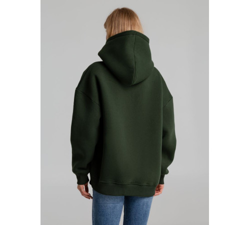 Худи Kulonga Oversize, темно-зеленый (хаки)