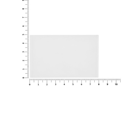 Лейбл из ПВХ Dzeta, ХL, прозрачный