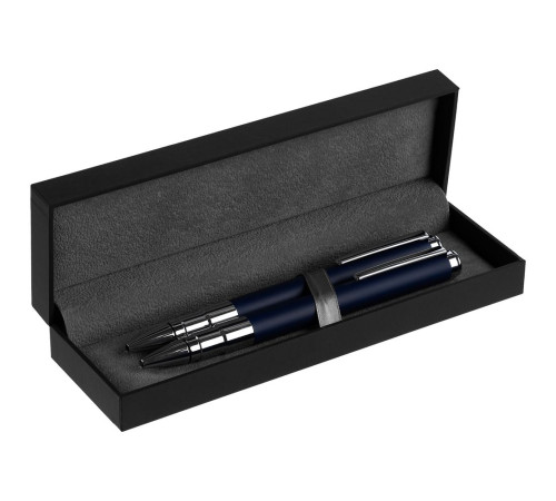 Футляр Duality для 2 ручек, черный