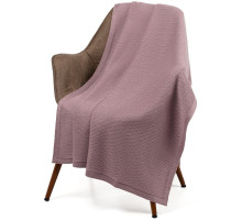 Плед Ornato, розовый (пыльная роза)