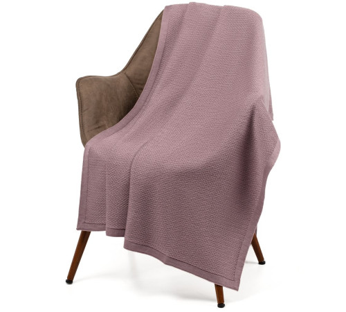 Плед Ornato, розовый (пыльная роза)