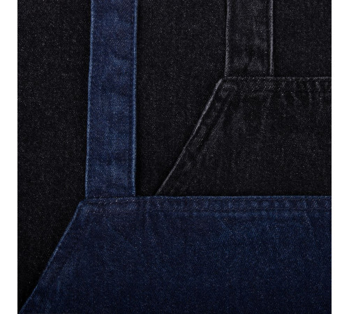 Фартук джинсовый E2, черный