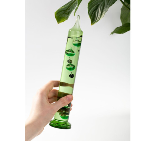 Термометр стеклянный «Галилео», зеленый