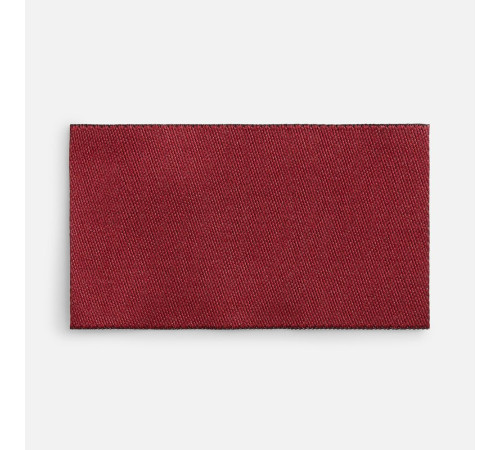 Лейбл тканевый Epsilon, M, бордовый