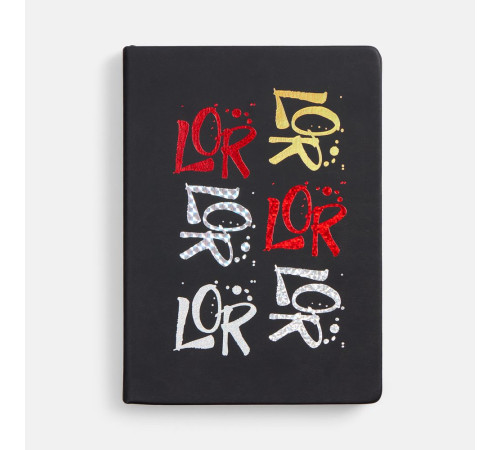 Ежедневник Cortado, недатированный, черный