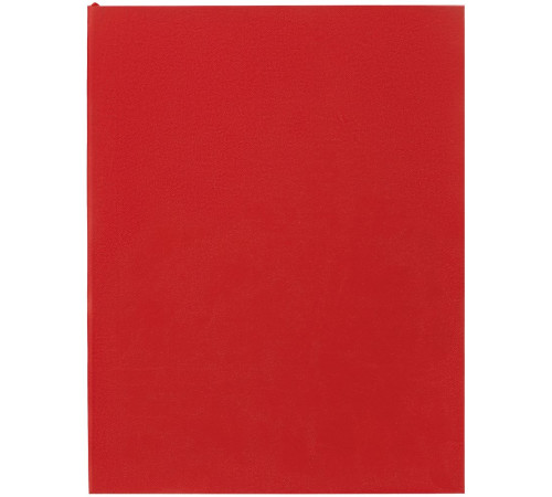 Ежедневник Flat Maxi, недатированный, красный