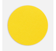 Наклейка тканевая Lunga Round, M, желтая