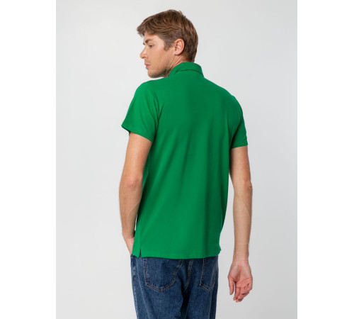 Рубашка поло мужская Spring 210, ярко-зеленая