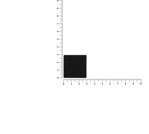 Джибитс из ПВХ «Квадрат», черный
