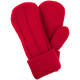 Варежки Knit Beat, красные
