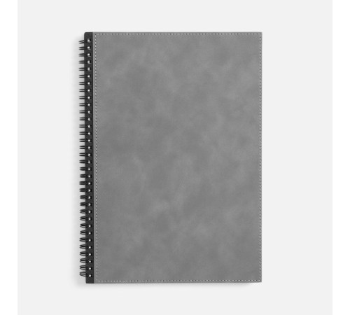 Ежедневник Notera Maxi, недатированный, серый