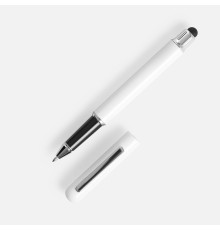 Роллер Scribo со стилусом, матовый белый
