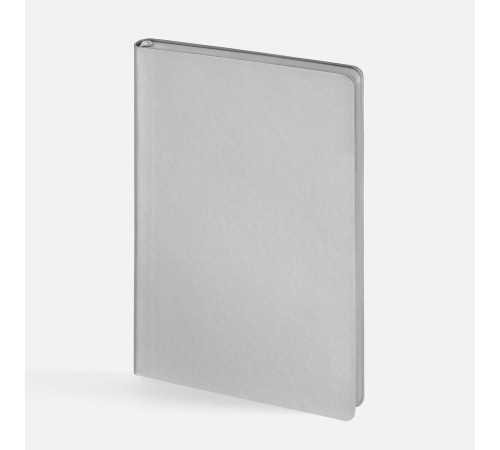 Блокнот Flex Shall ver.2, серебристый