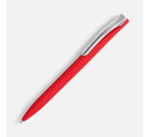 Ручка шариковая Pin Soft Touch, красная