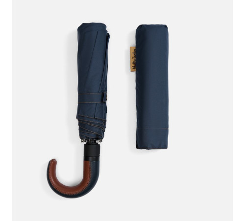 Складной зонт Palermo, темно-синий