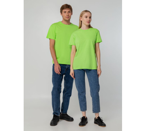 Футболка унисекс T-bolka 140, зеленое яблоко